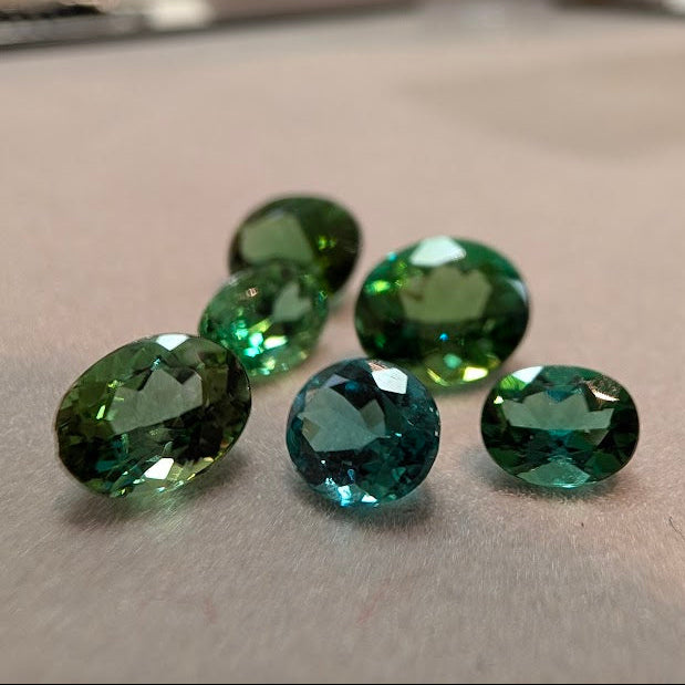Oval Green Tourmaline