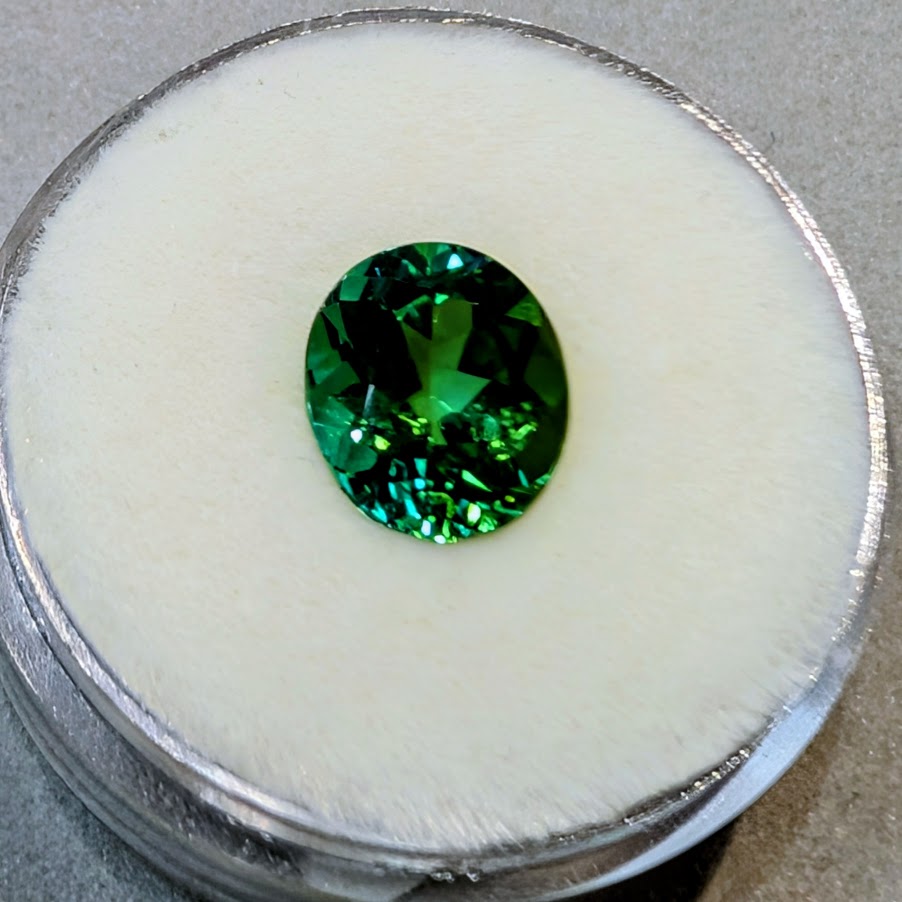Oval Green Tourmaline