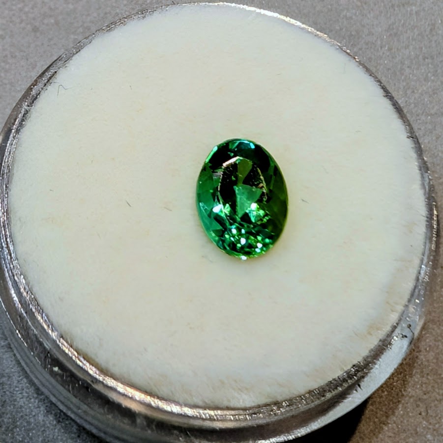Oval Green Tourmaline