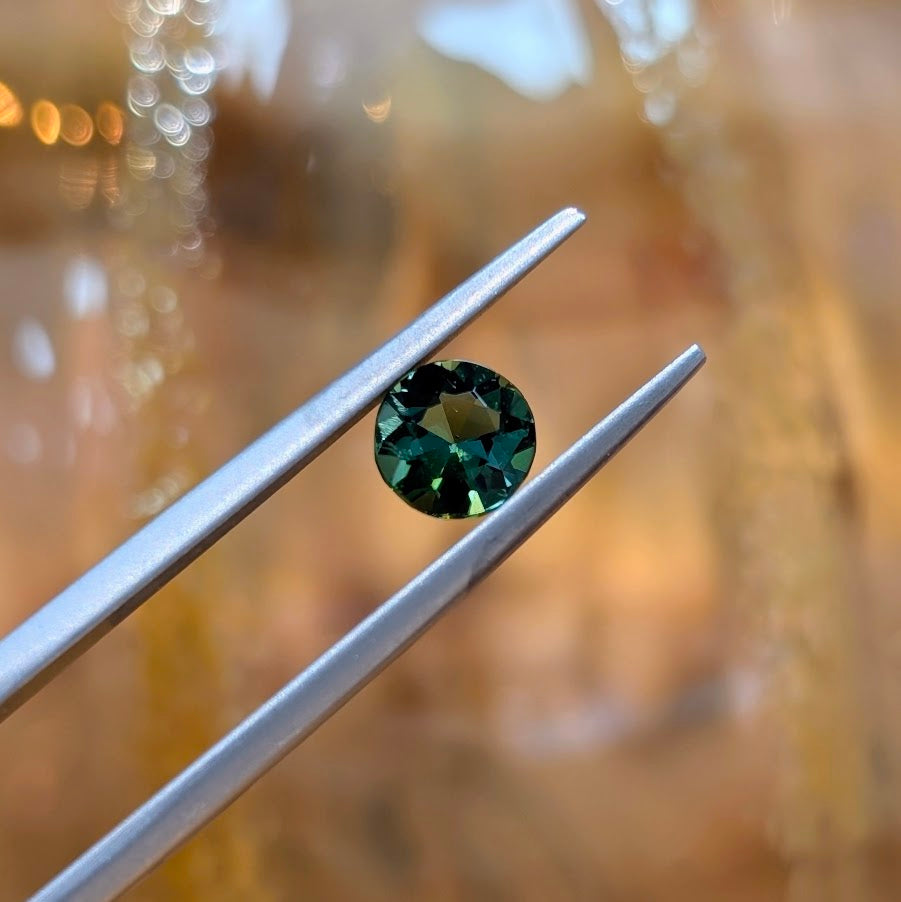 Round Green Tourmaline