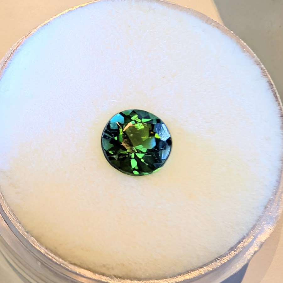 Blue-Green Tourmaline, 0.98cts