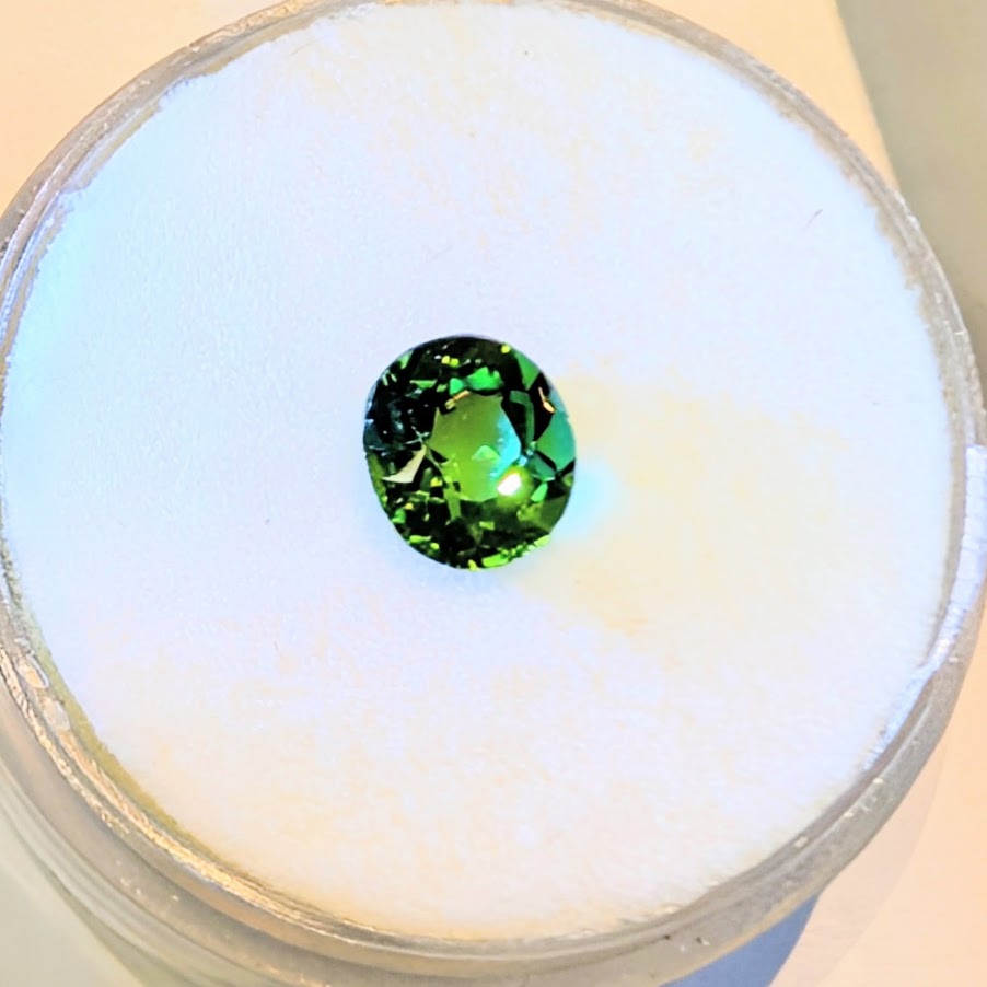 Oval Green Tourmaline