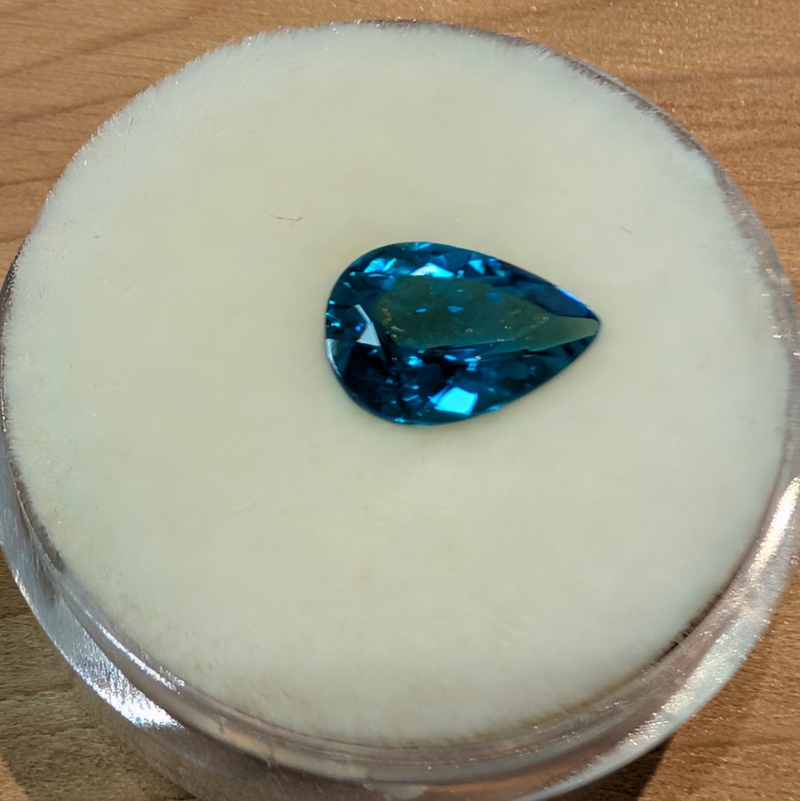 Indicolite Pear, 1.51cts