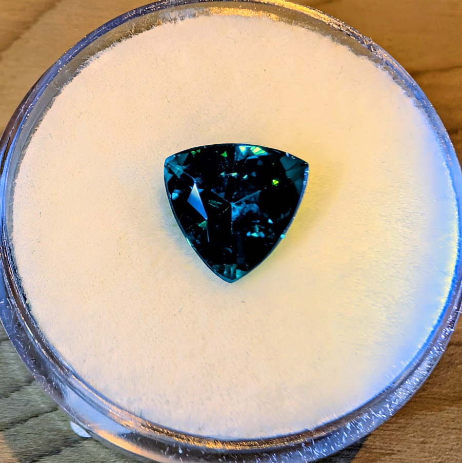 Trillion Green Tourmaline  1.90ct