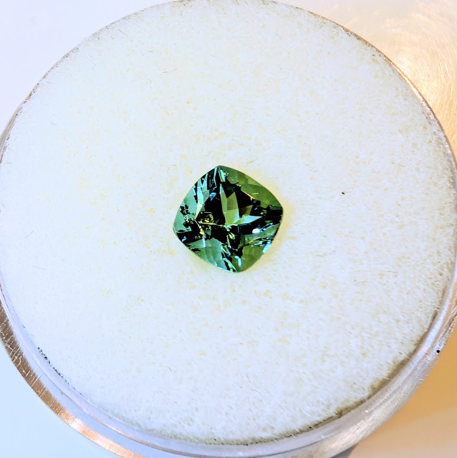 Blue Green Tourmaline  0.80ct