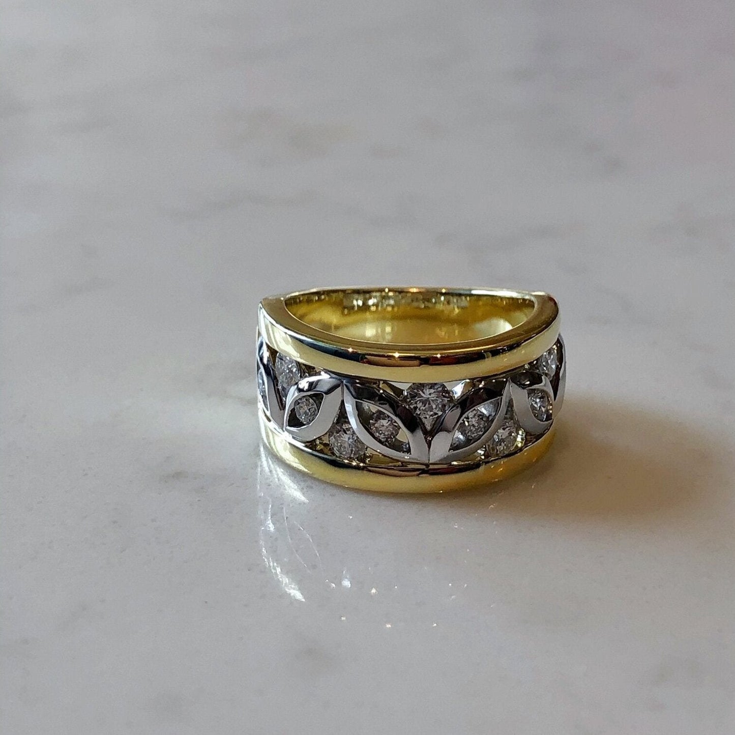 Photo of "Almahsee" Band in a decorative scene, designed by , available at Plumb Gold & Plumb Silver