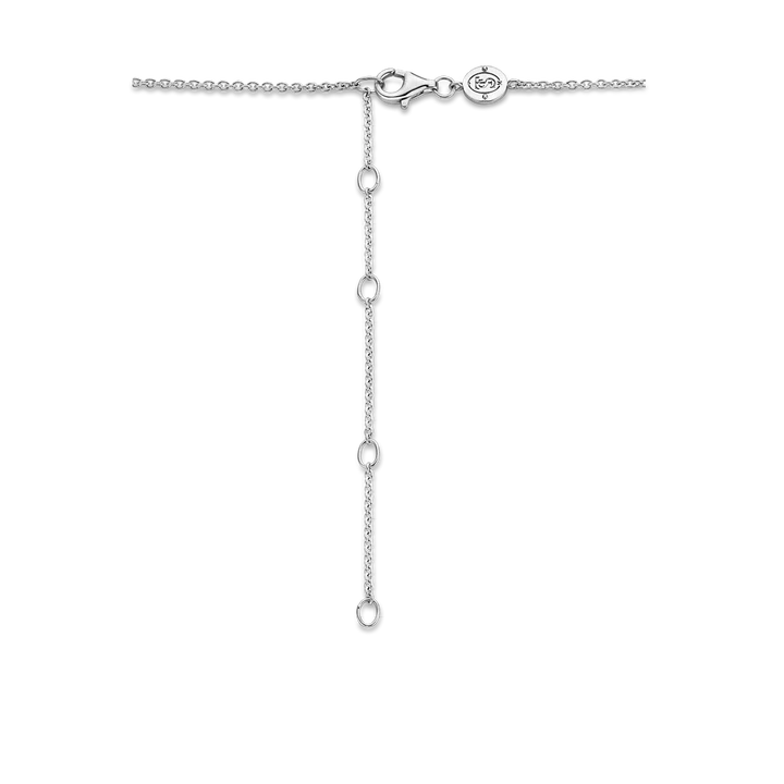 Photo of Beaded Station Necklace in a decorative scene, designed by , available at Plumb Gold & Plumb Silver