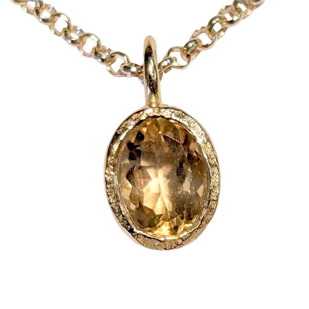 Photo of Birthstone Pendants By Jorge in a decorative scene, designed by -, available at Plumb Gold & Plumb Silver