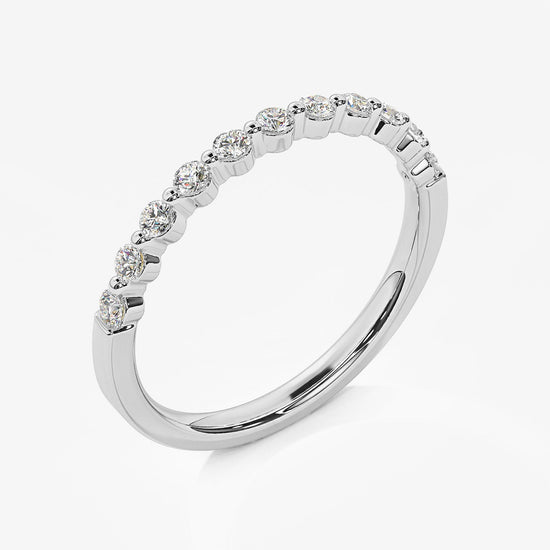 Load image into Gallery viewer, Photo of &amp;quot;Mira&amp;quot; band in a decorative scene, designed by , available at Plumb Gold &amp;amp; Plumb Silver
