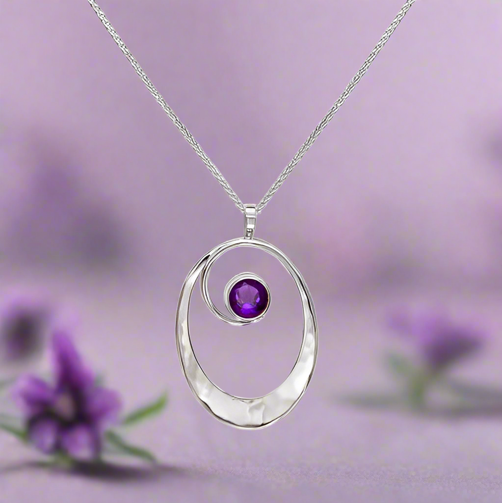Photo of "Sophia" Necklace in a decorative scene, designed by , available at Plumb Gold & Plumb Silver