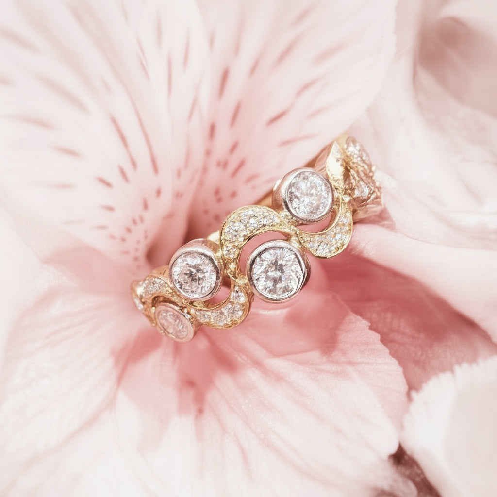 "Blair" Diamond Band