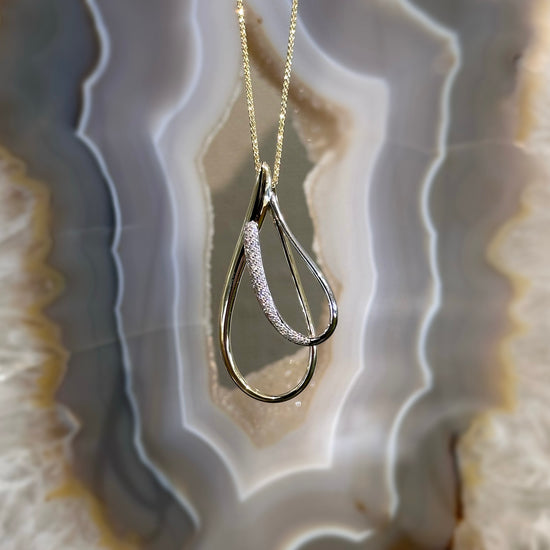 Diamond Loop Pendant