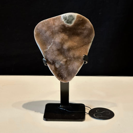 Light Mocha Druzy Geode