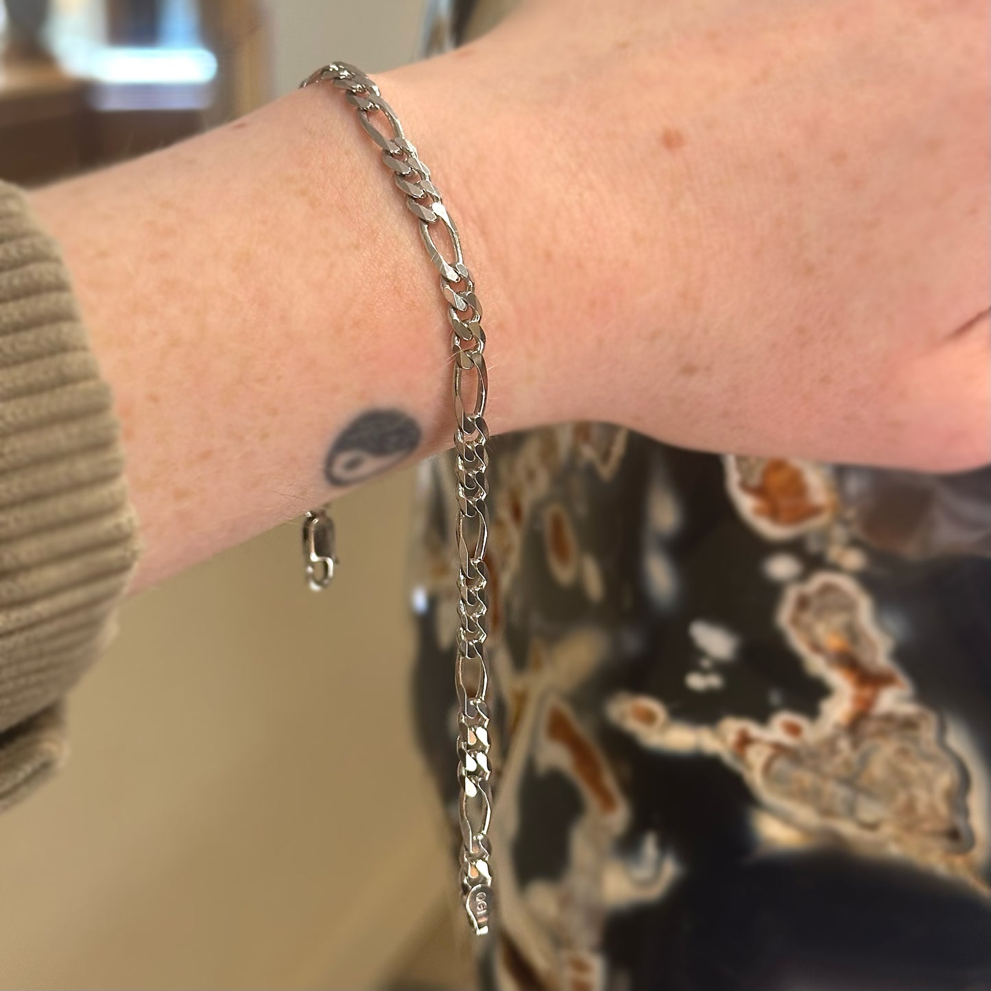 Figaro Chain Bracelet