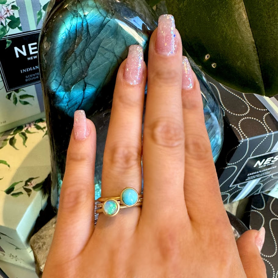 Turquoise Yum Drop