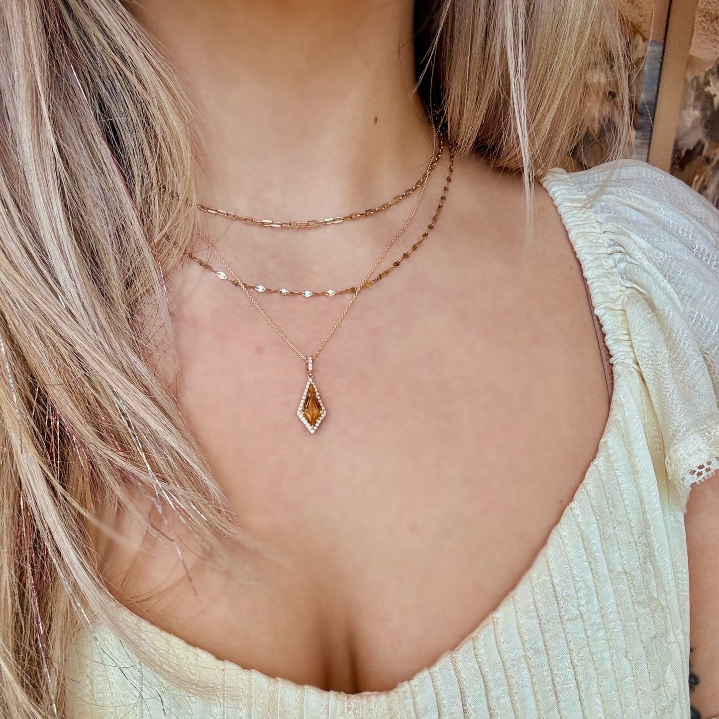 Kite Halo Pendant