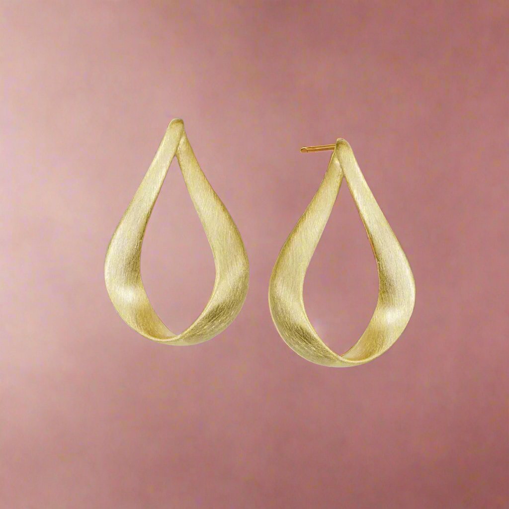 Large "Love" Earrings