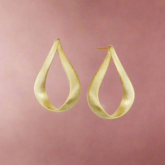 Large "Love" Earrings