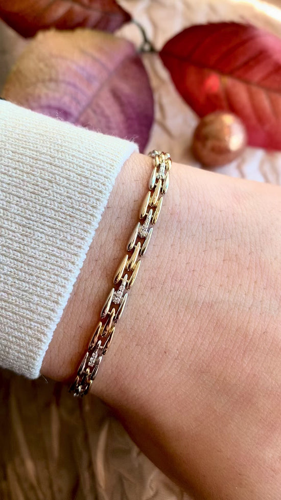 Diamond Link Bracelet