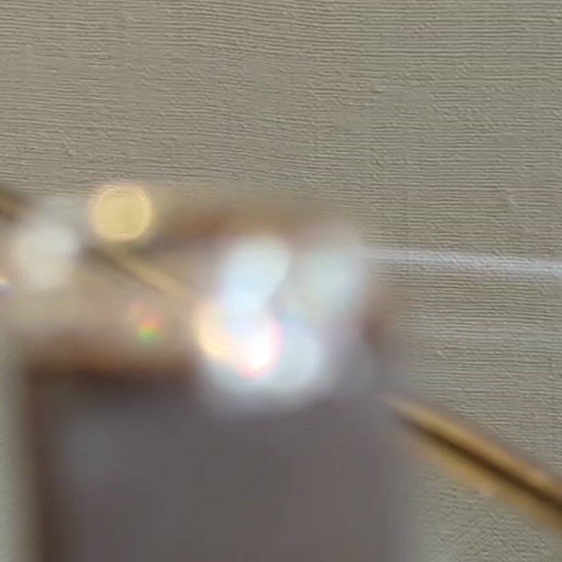 Load and play video in Gallery viewer, &amp;quot;Lillian&amp;quot; Princess and Baguette Channel Accented Solitaire Engagement Ring
