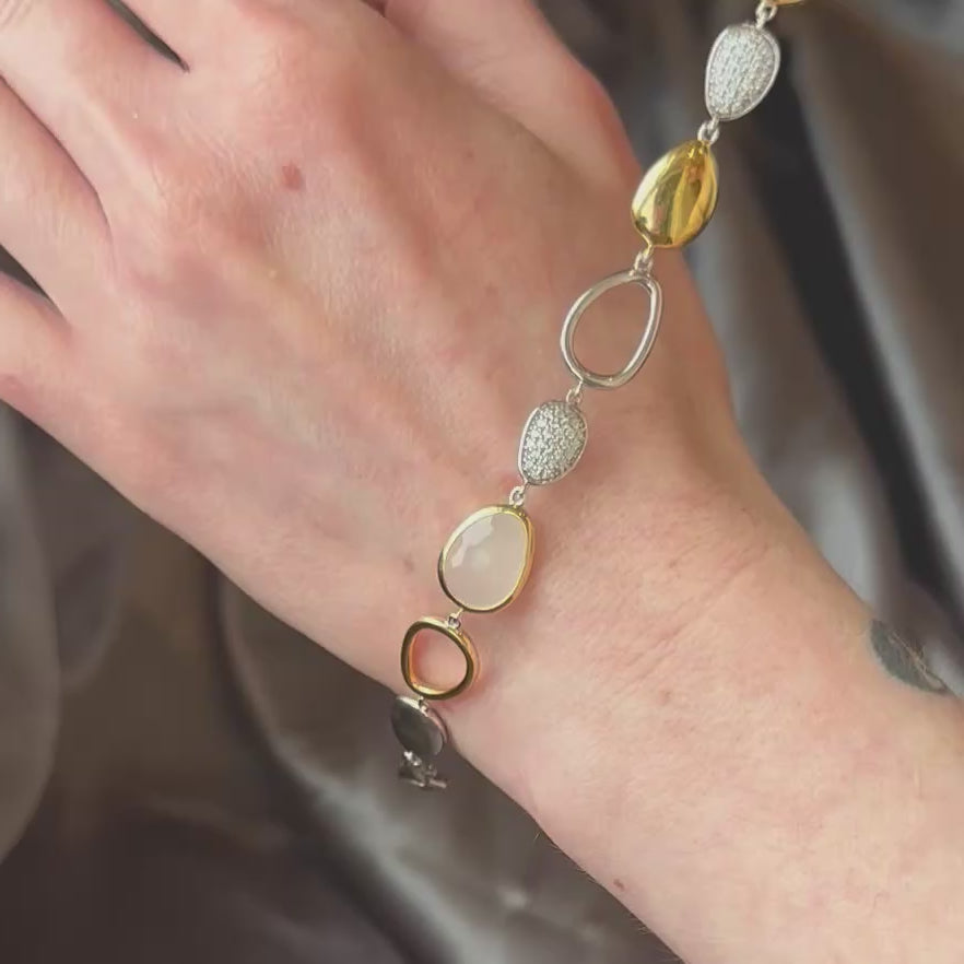 Load and play video in Gallery viewer, &amp;#39;River Rock&amp;#39; Bracelet
