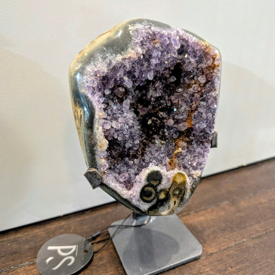 Amethyst Geode on Stand