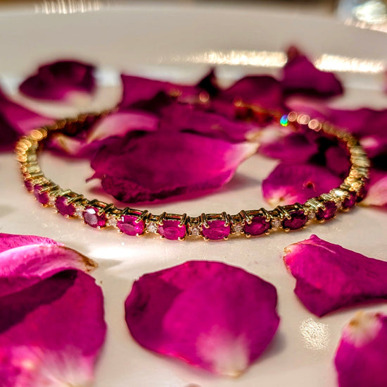 Ruby and Diamond Bracelet