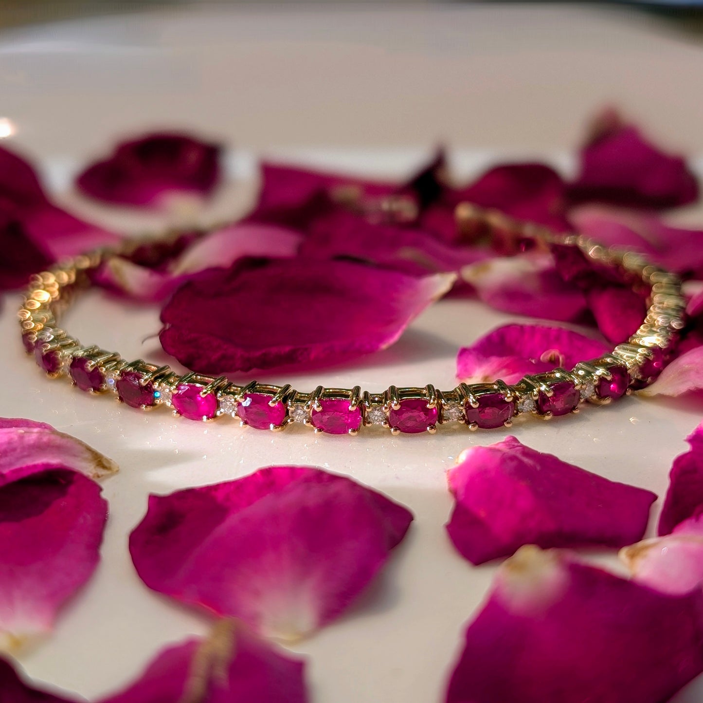 Ruby and Diamond Bracelet