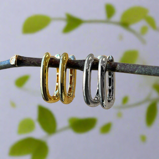 Oval Hoops