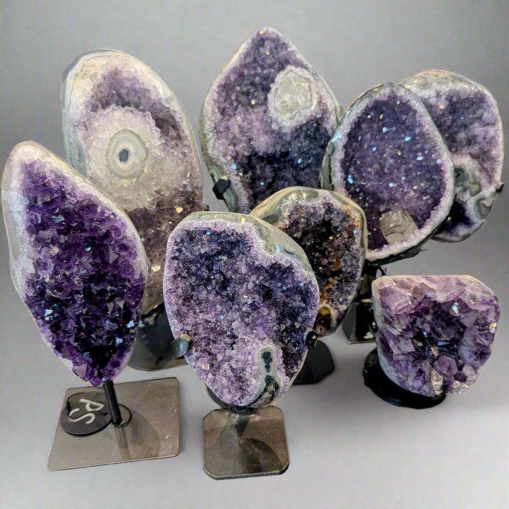 Amethyst Geode on Stand
