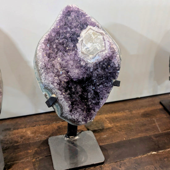 Amethyst Geode on Stand