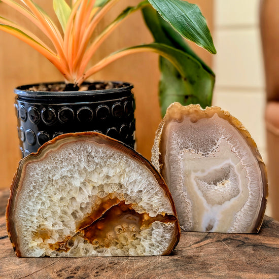 Agate & Quartz Geode