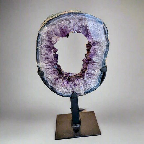 Amethyst Geode Circle