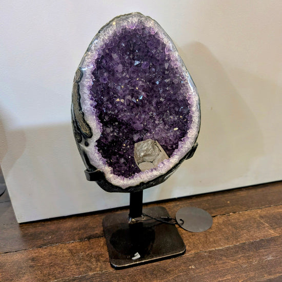 Amethyst Geode on Stand