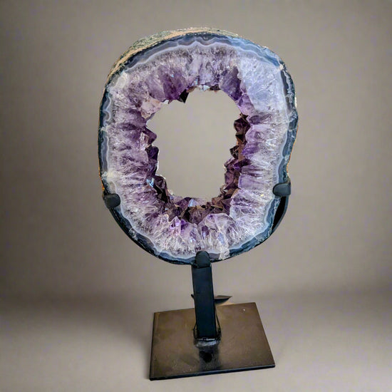 Amethyst Geode Circle