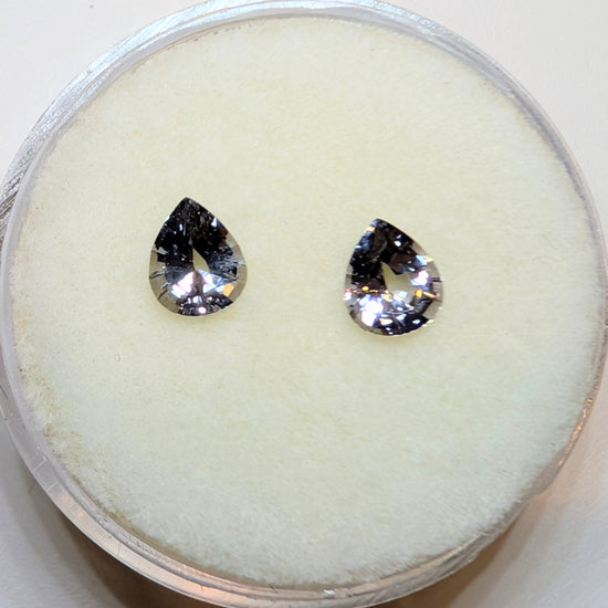 Grey Spinel Pair  2=0.82ct