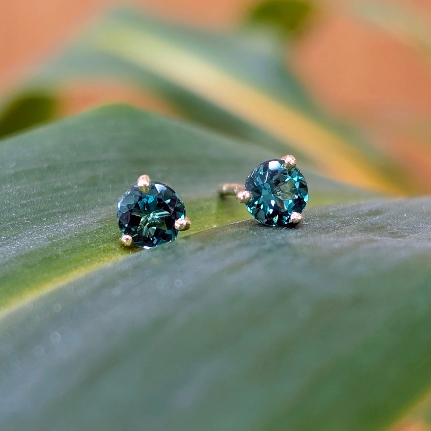 Petite Tourmaline Studs