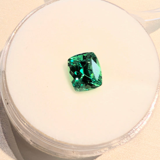 Tsavorite Antique Cushion 1.39ct