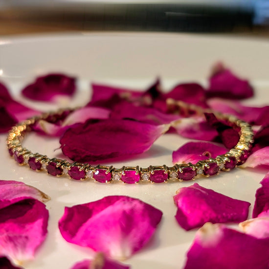 Ruby and Diamond Bracelet