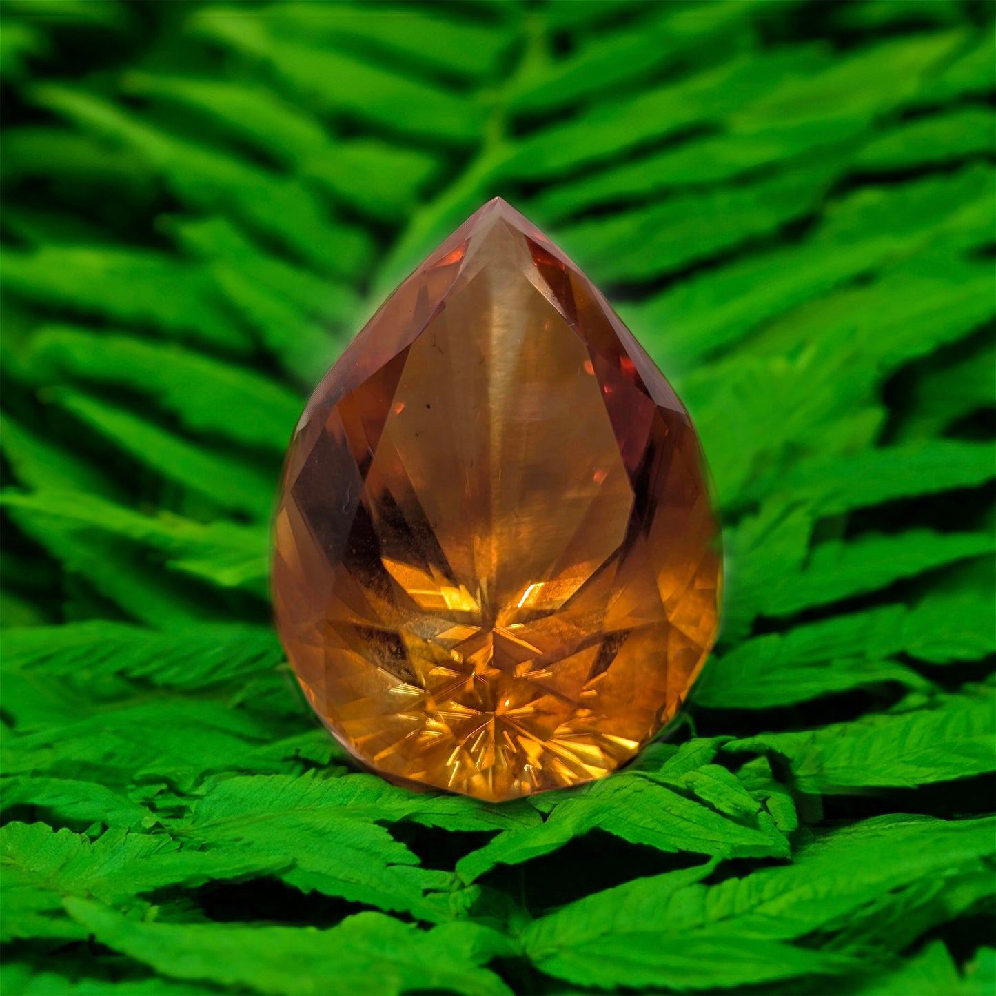 "Safari Sunset" Citrine, 102cts