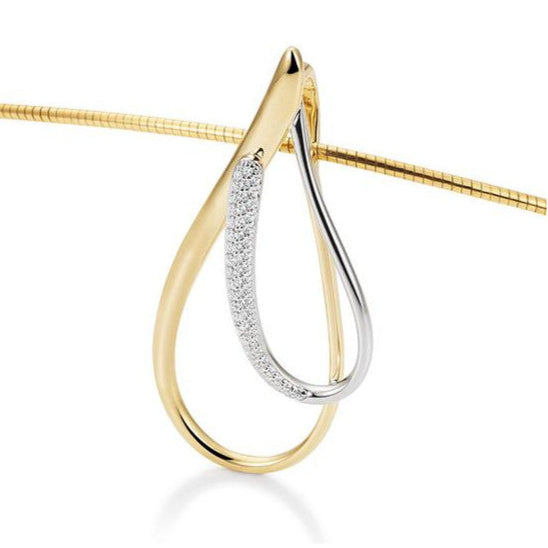 Diamond Loop Pendant