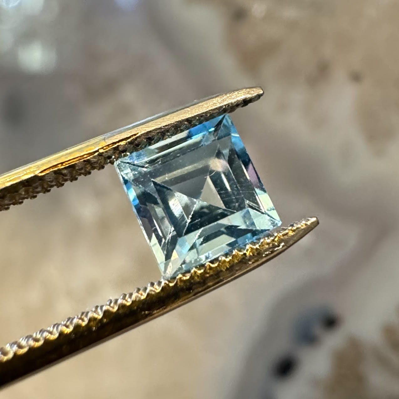 Princess Blue Topaz, 5mm