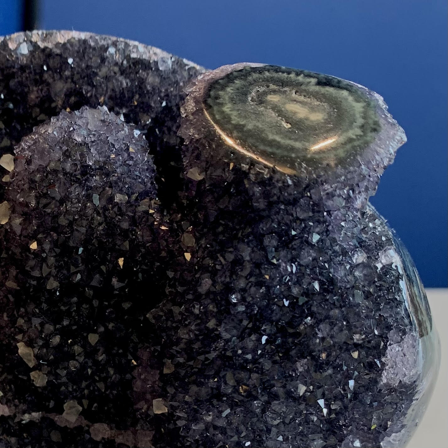 Stalagmite Quartz Geode