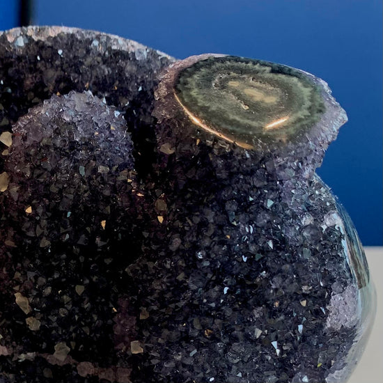 Stalagmite Quartz Geode