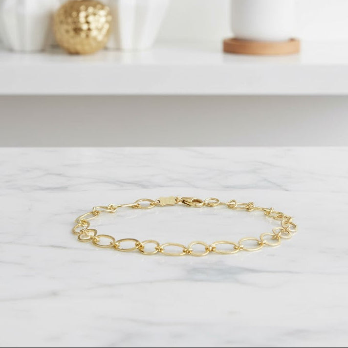 Ovals Link Bracelet
