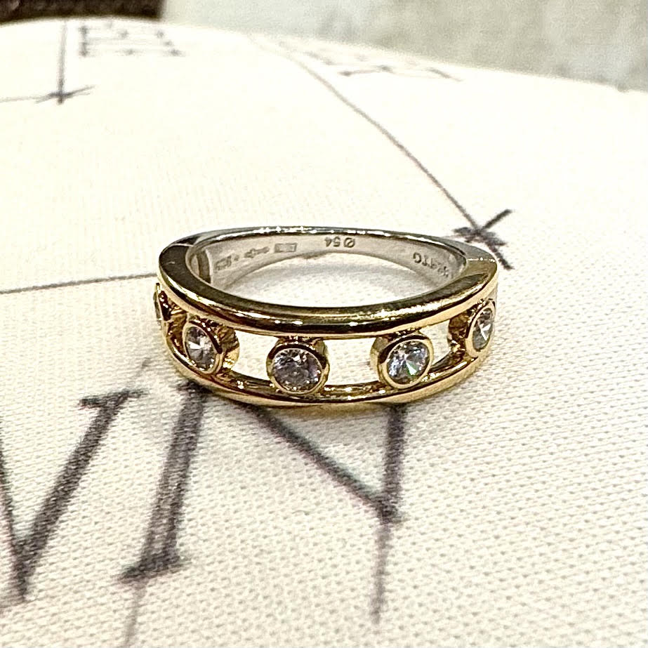 Open Bezel Ring