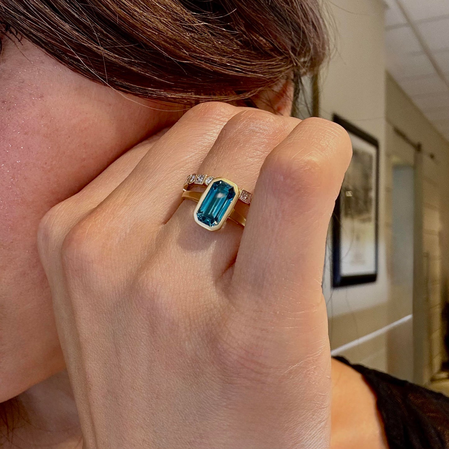 Zircon Stackable Ring