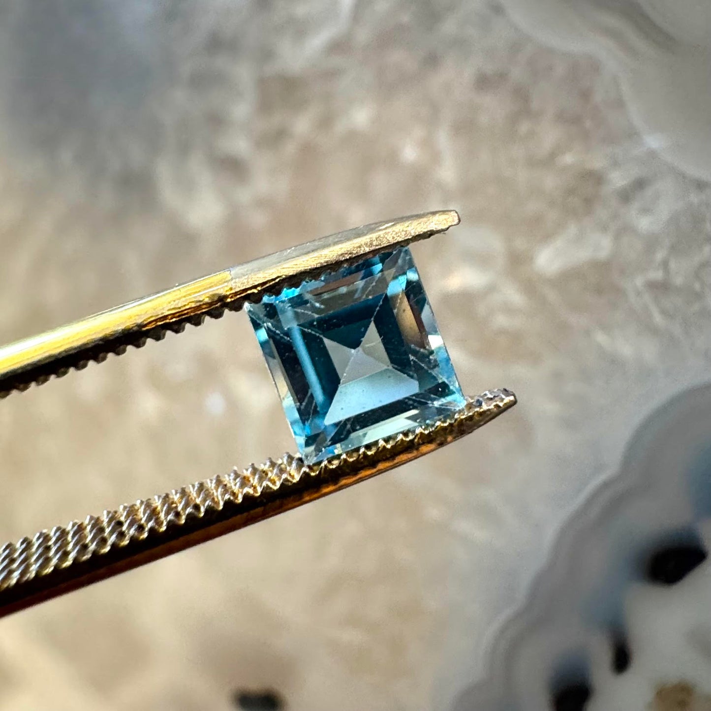 Princess Blue Topaz, 5mm
